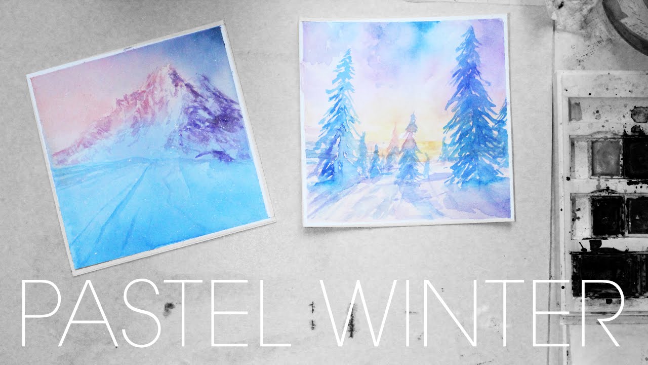 [SHORT SCRIBBLES #2] Pastel Winter