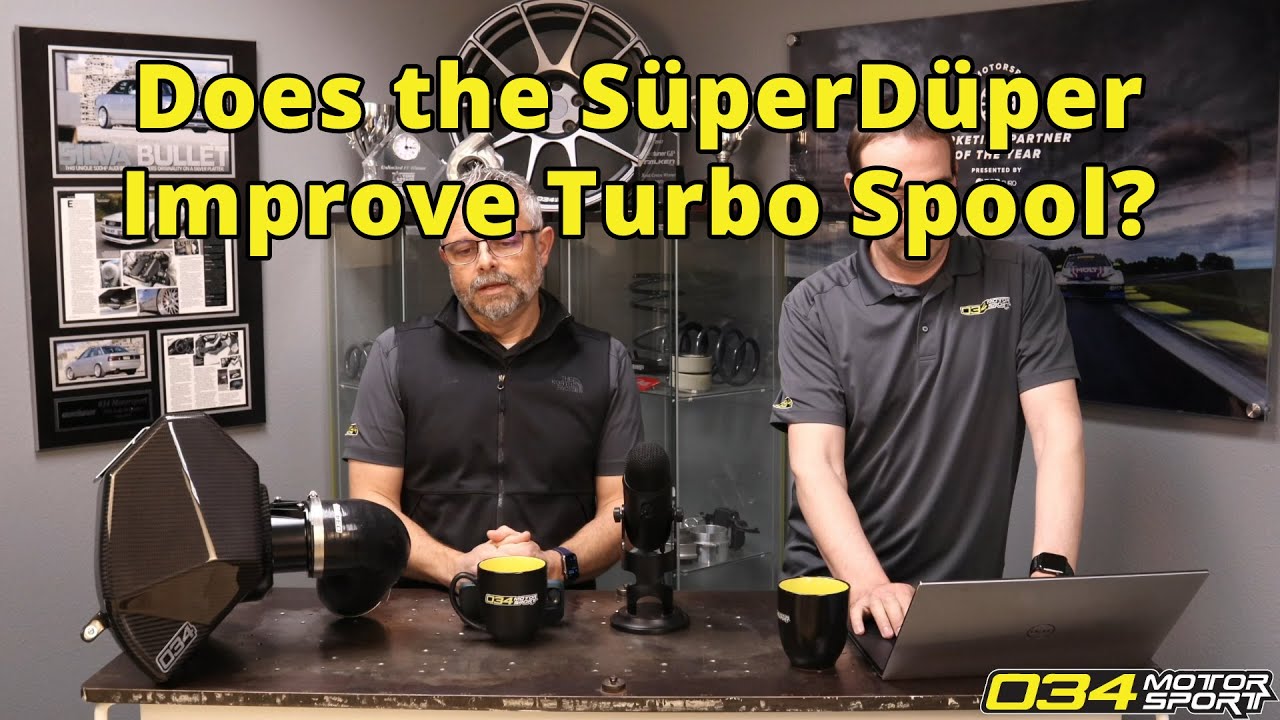 S&uuml;perD&uuml;per Turbo Inlet Pipe Improving Turbo Spool? | 034Motorsport