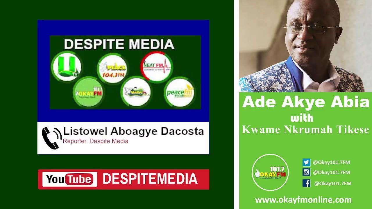 Ade Akye Abia With Kwame Nkrumah Tikese  On Okay 101.7 Fm (09/03/2026)