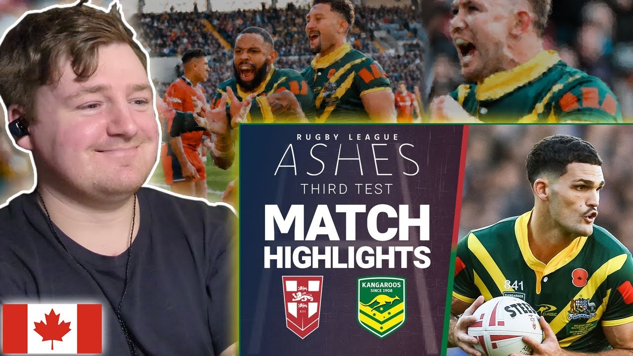 Реакция хоккейных болельщиков: Англия против &laquo;Кенгуру&raquo; | 2025 Rugby Laegue Ashes Test #3 // Чиста...