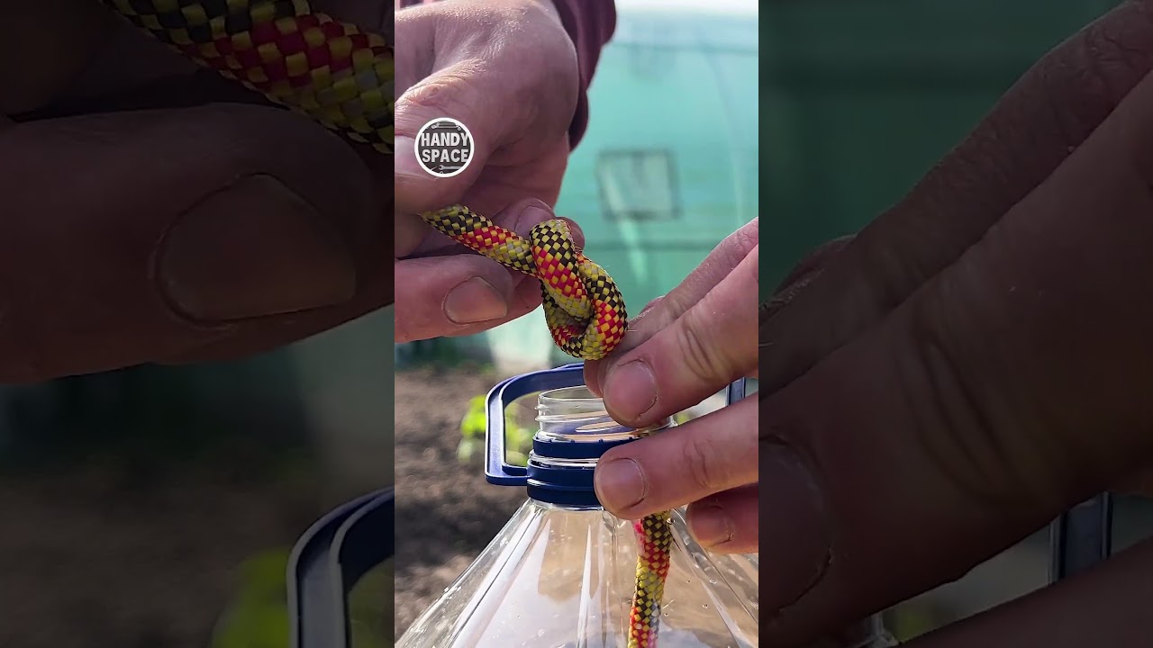 Farmers! This Brilliant Rope and Bottle Trick is a Real Treasure! #farming