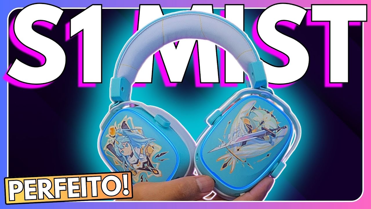VALKYRIE S1 MIST - O HEADSET PERFEITO E MAIS LINDO DE TODOS!!!