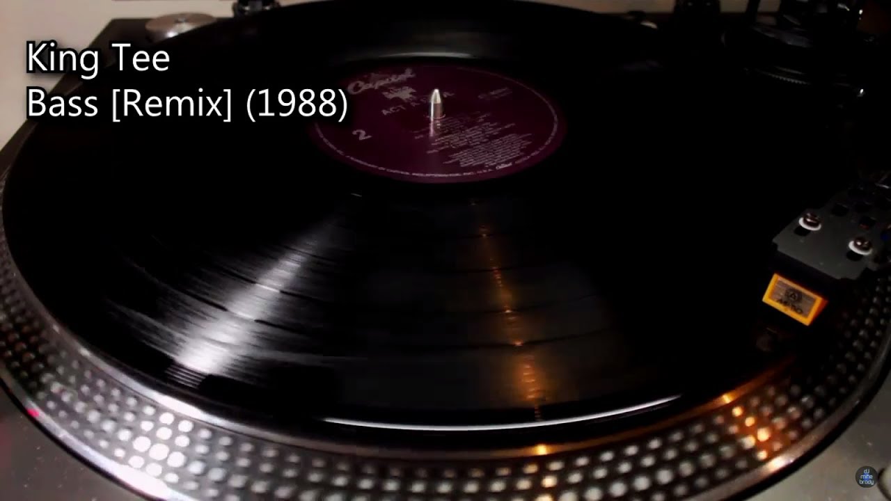 King Tee - Bass [Remix] (1988)