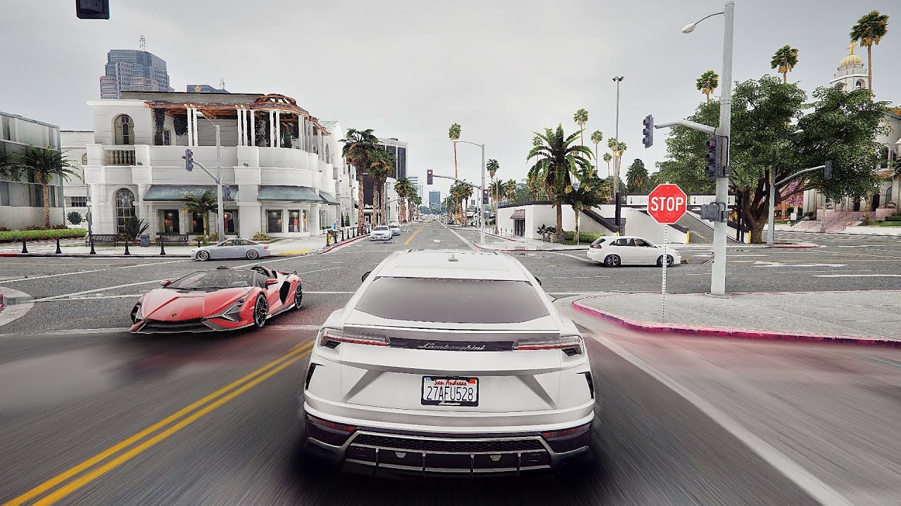 GTA 5 ►RTX 3090 OVERCLOCKED 8k 60fps With Ray Tracing Ultra Graphics Mod! GTA 6 Level PC Graphics!
