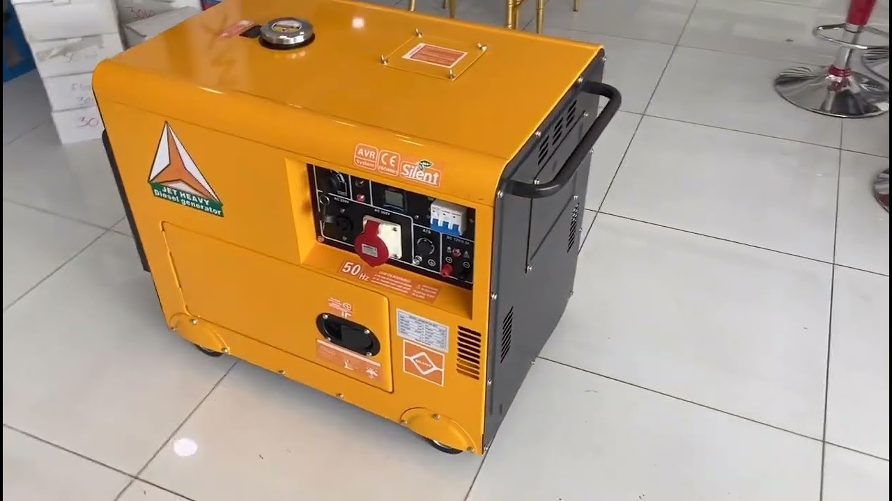 Jet Heavy Diesel Silent Generator 5KW