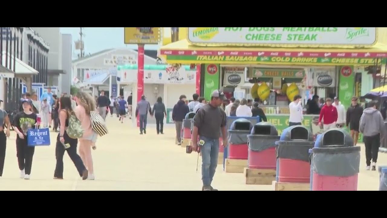 Crowds flock to the NJ boardwalk: 'We just want to have some fun'