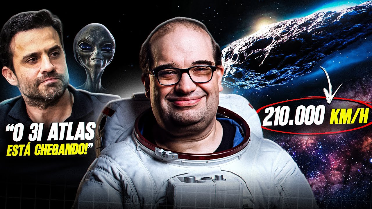 SÉRGIO SACANI CONTA TUDO SOBRE 3I ATLAS E OS MISTÉRIOS DO ESPAÇO!  - REDCAST