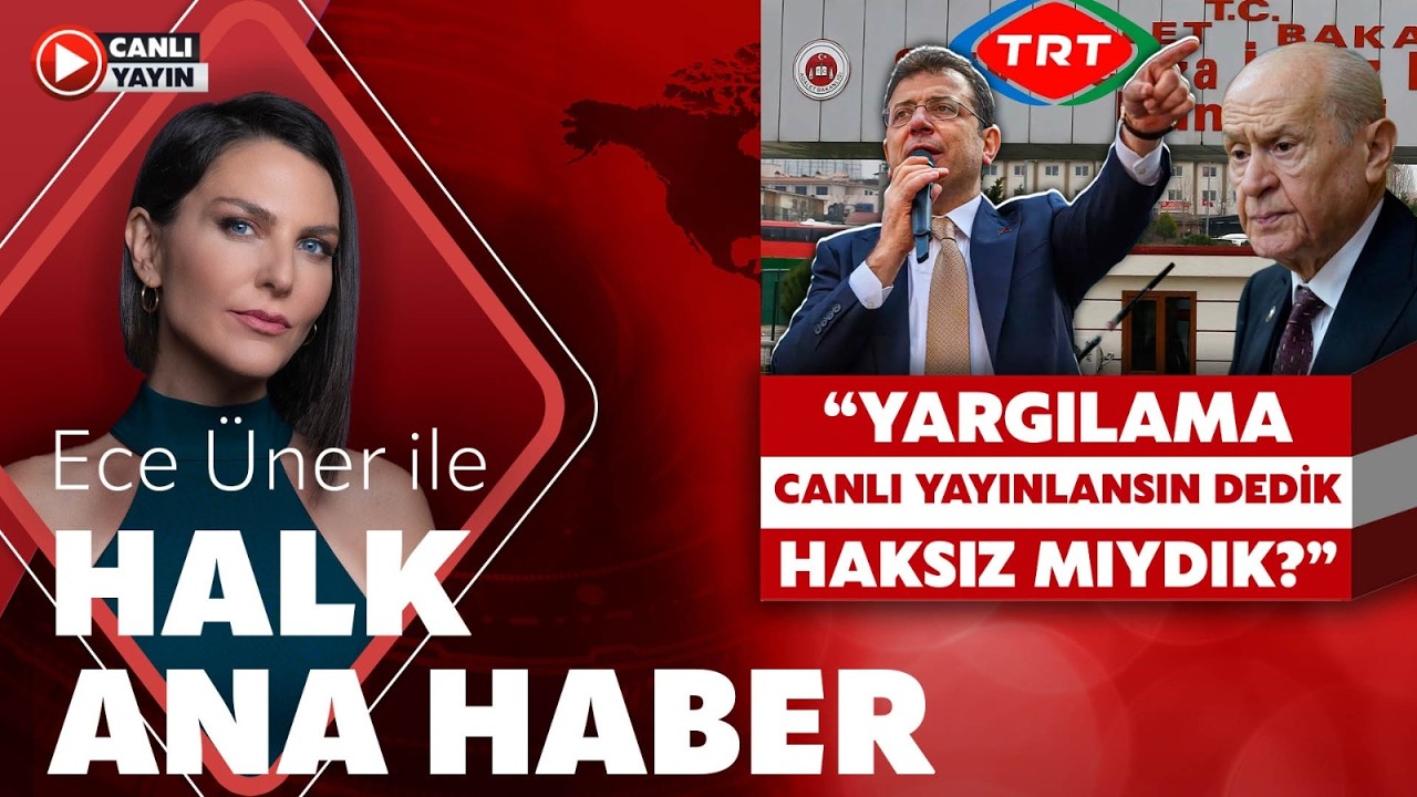 #CANLI | Ece Üner ile Halk Ana Haber | #dolu