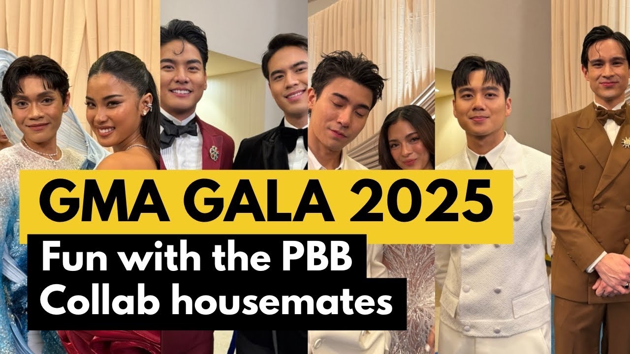 GMA Gala 2025 Red Carpet Moments: PBB Collab Housemates: Esnyr, Shuvee, BreKa & more! 