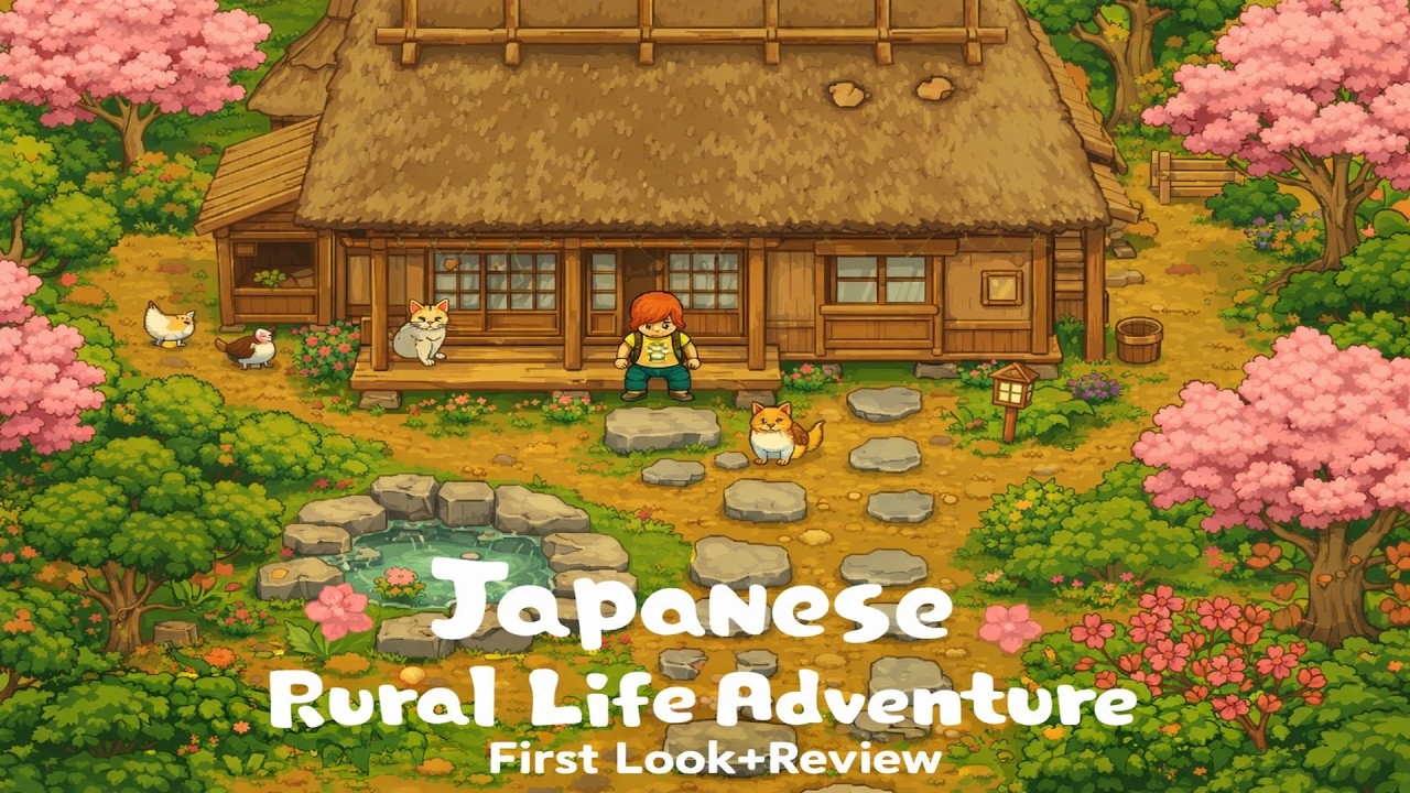 Japanese Rural Life Adventure - First look + Review