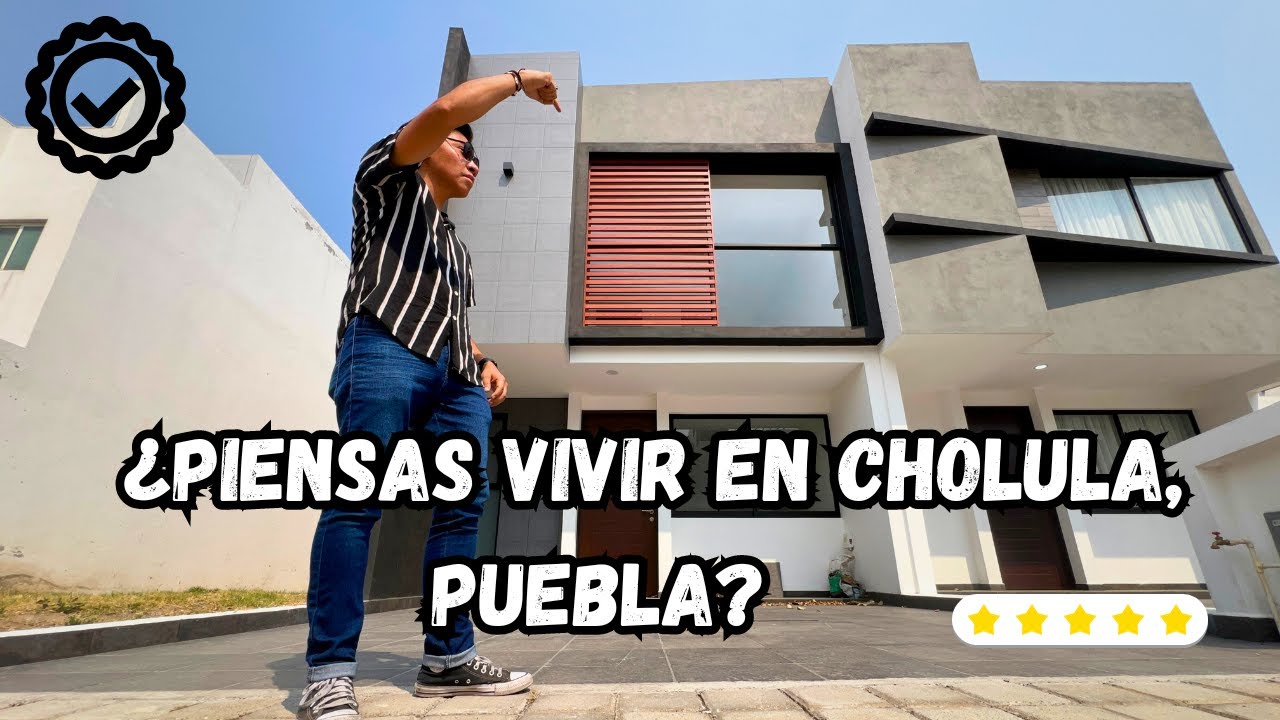 ¿Tienes pensado vivir en Cholula, Puebla? ¡Te recomiendo esta CASA que lo tiene todo! #casasenpuebla