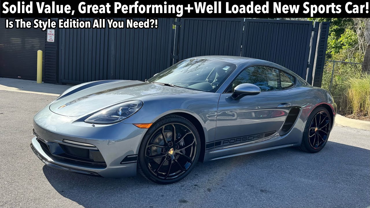 2025 Porsche 718 Cayman Style Edition: TEST DRIVE+FULL REVIEW