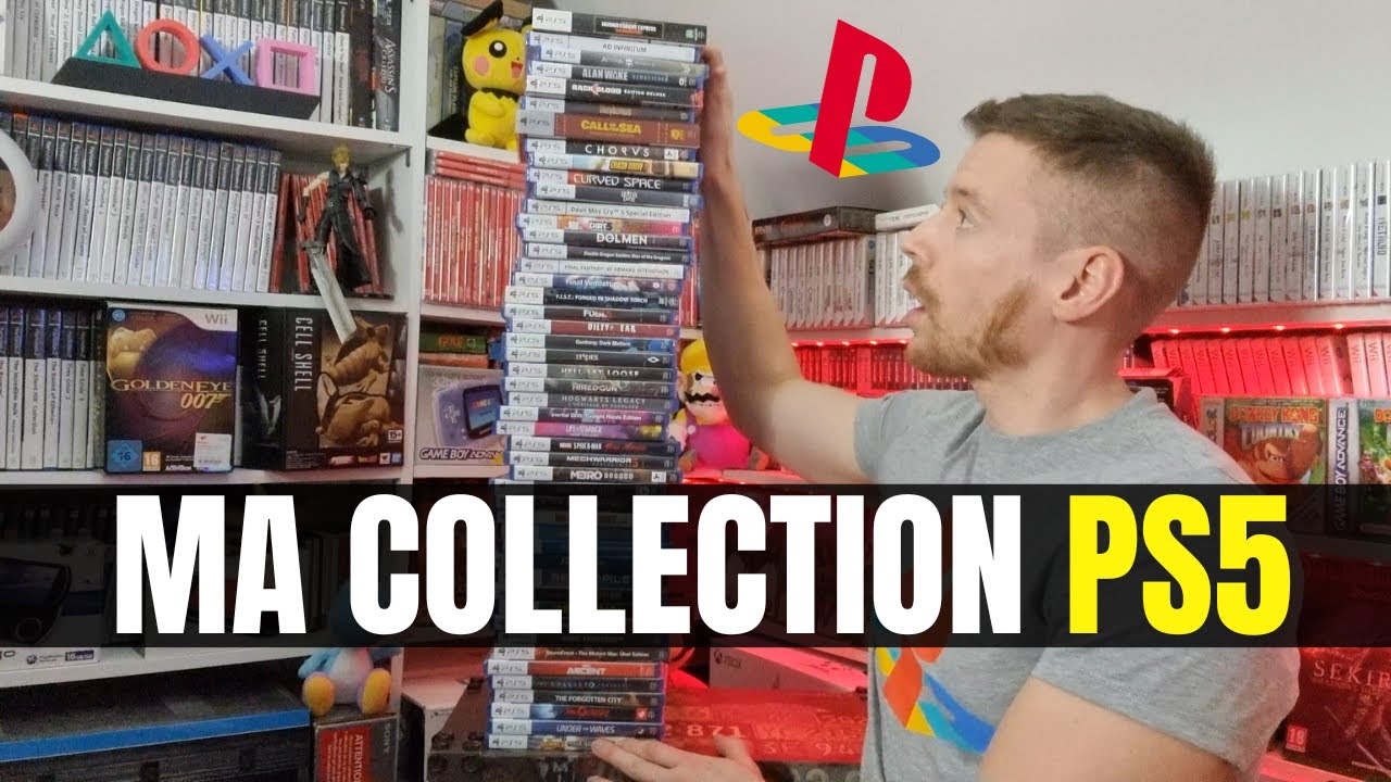 Je vous présente mes 48 jeux physiques sur PS5 😎