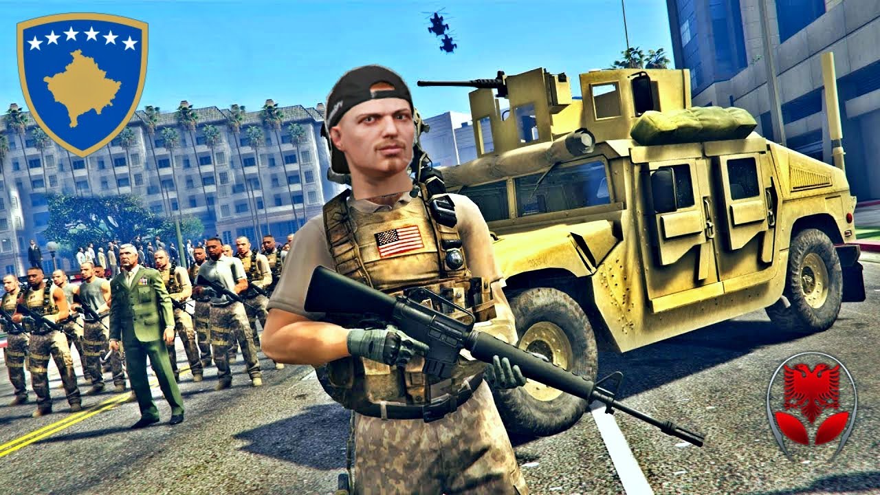 GTA 5 SHQIP - Ushtria e Re e Kosovës !! - SHQIPGaming