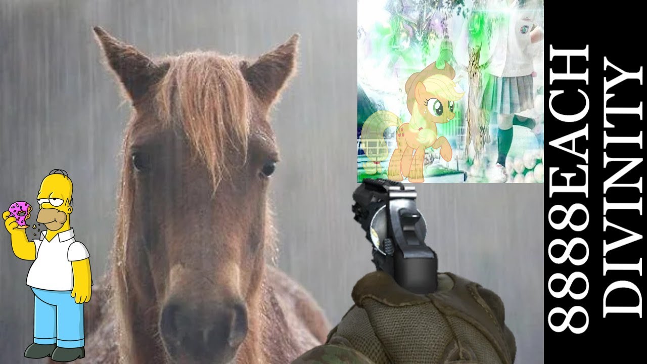 8888EACH DIVINTY-CLIPS-EVIL HORSE