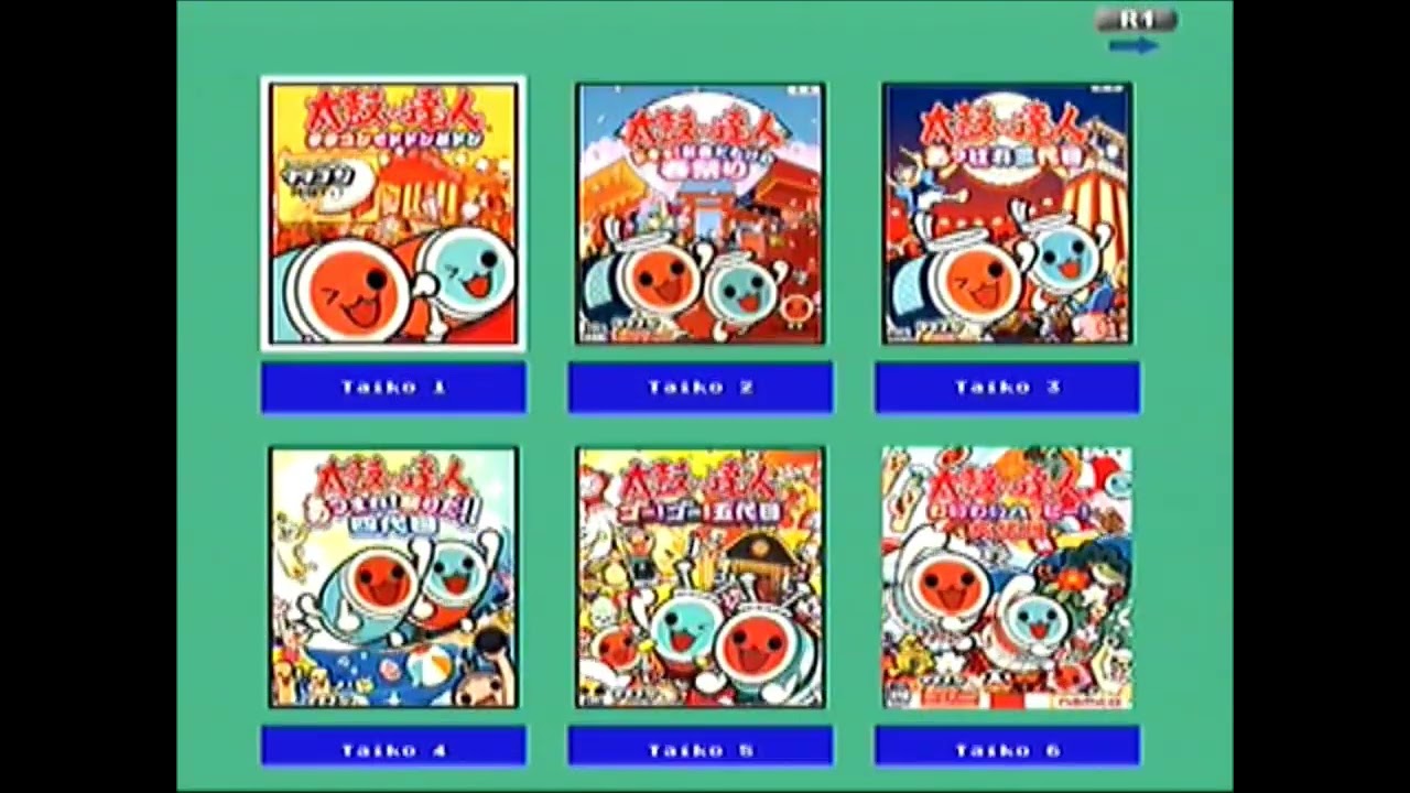 Taiko No Tatsujin 10-in-1 (2009? PS2 Bootleg)