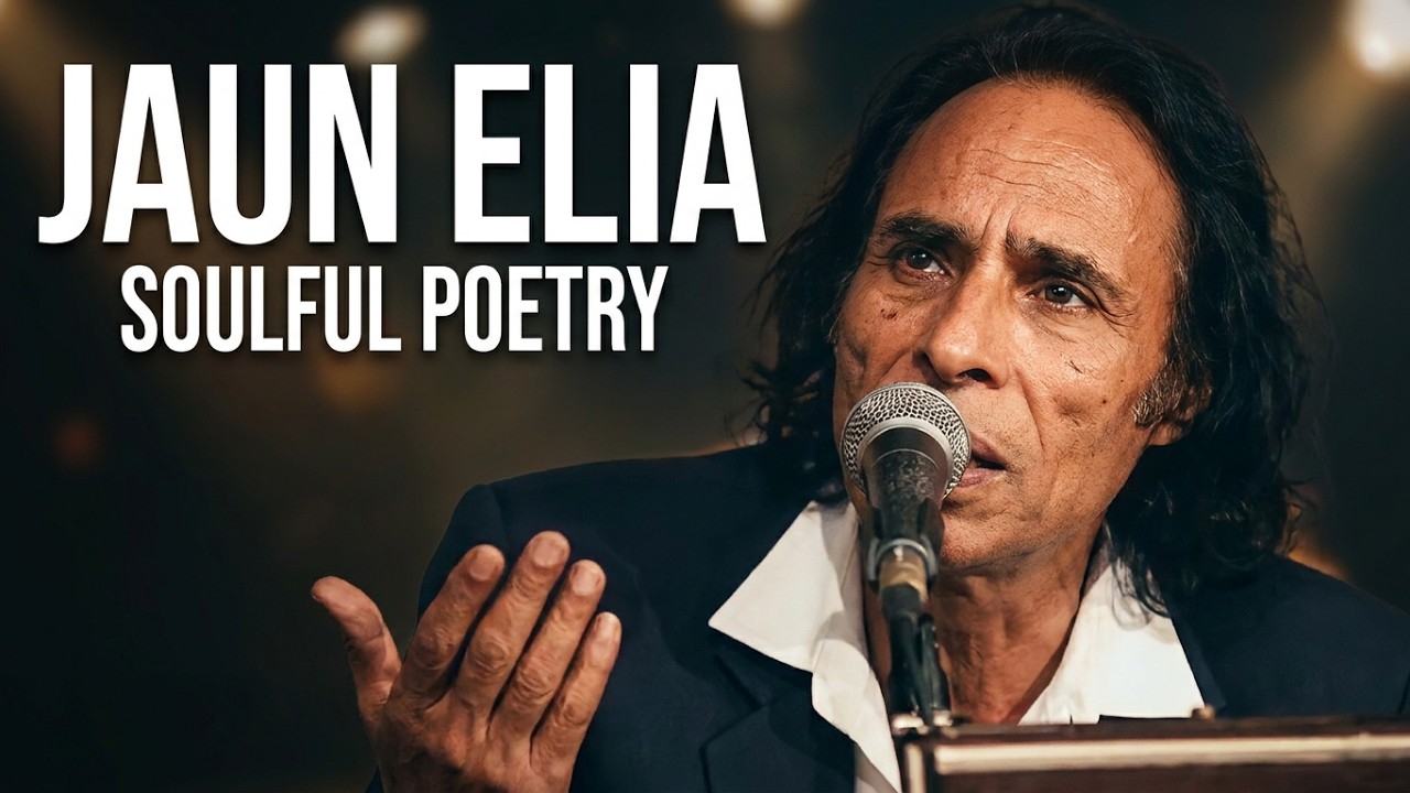 Jaun Elia's Mushaira Urdu Shairi (Poetry) Recitation | Soulful Verses | The Shaazinism