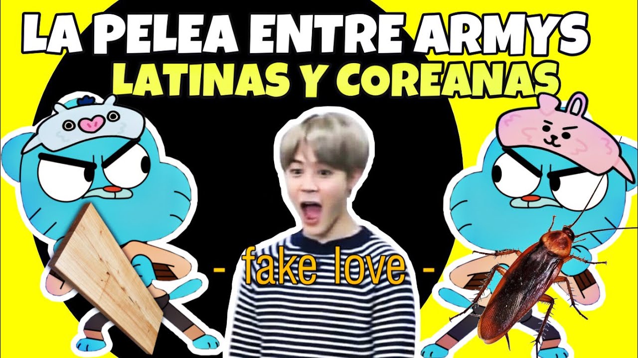 La peIea de ARMYS coreanos con ARMYS latinos!😱