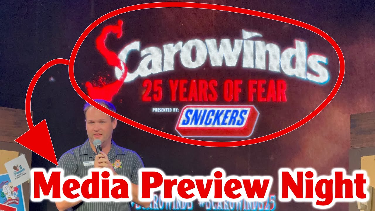 Scarowinds - 25 Years of Fear in 2025 - Media Preview Night