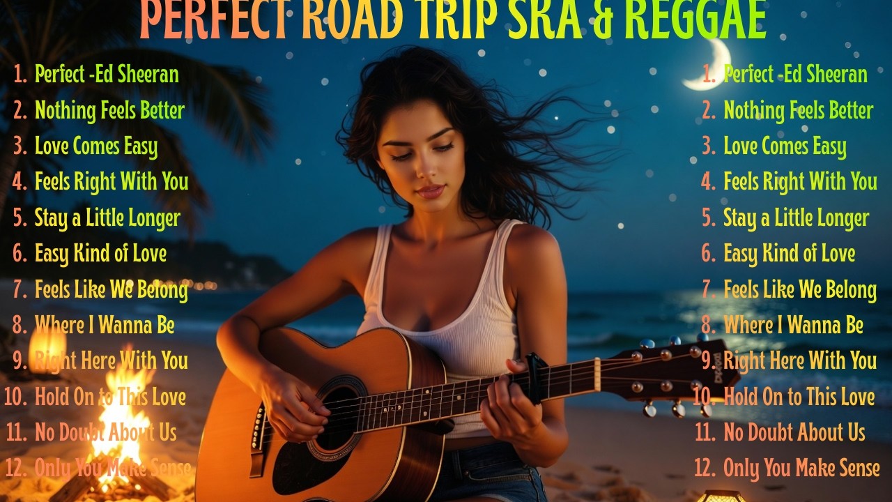 Perfect - Ed Sheeran | Chill Reggae Acoustic Covers 🎶 Perfect Coffee Shop Atmosphere