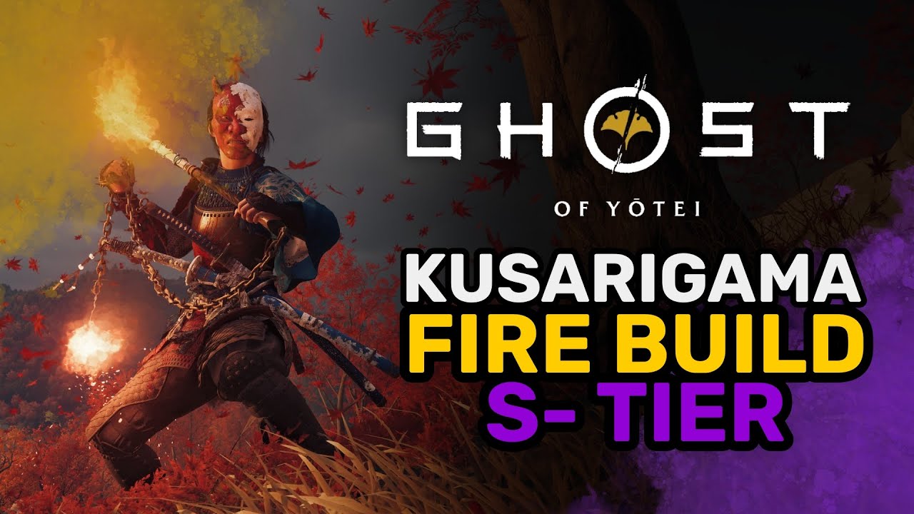 Лучший ОГНЕННЫЙ билд в Ghost of Yotei (Kusarigama) — ошеломите и сожгите всех!