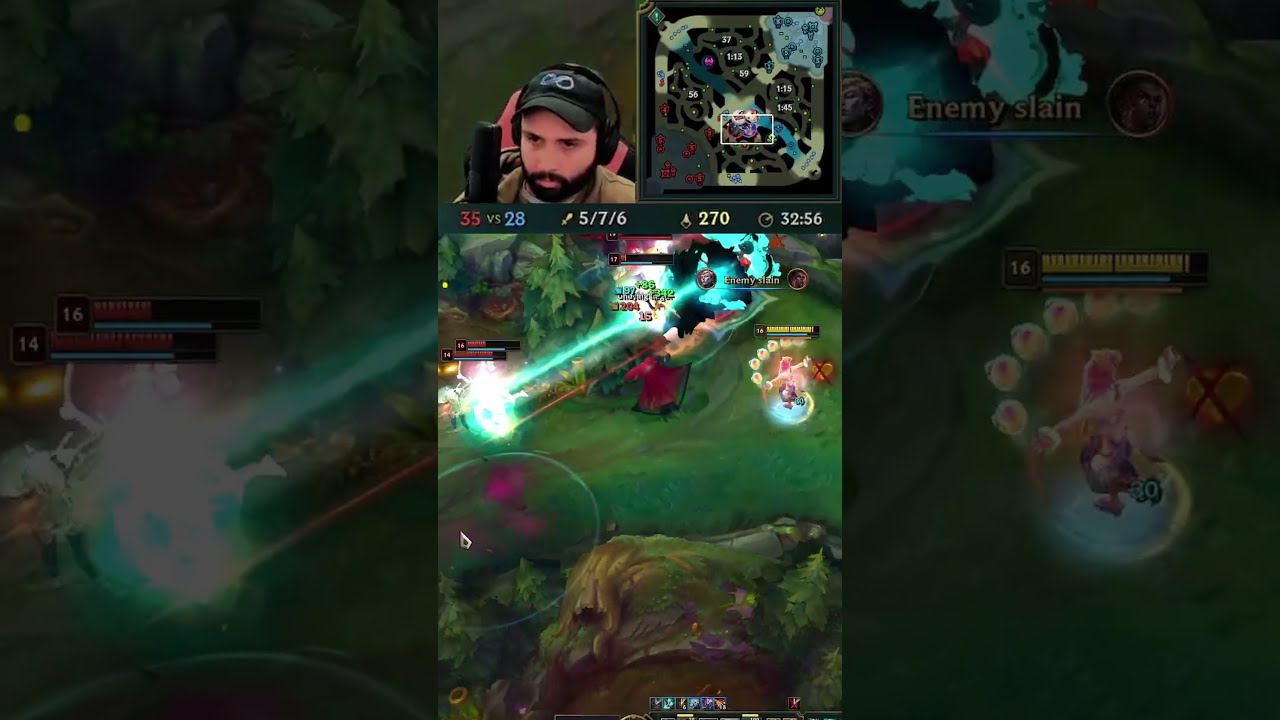 This Gnar engage is Aura Farming 🔥 #leagueoflegends #yunara #gaming