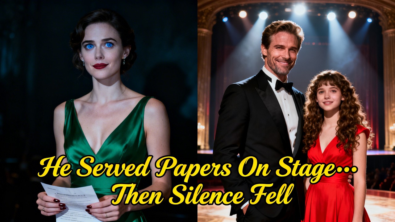 Husband Served Divorce Papers at Award Show – My Revenge Made Everyone Silent