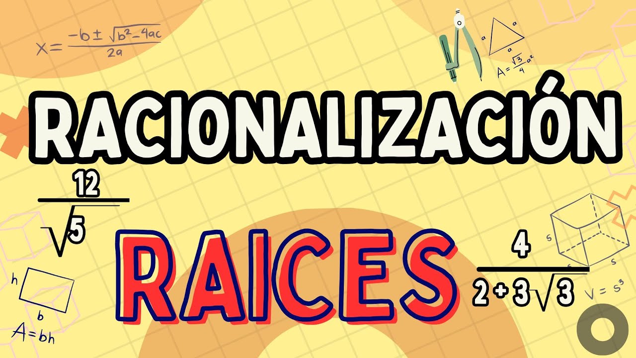 RACIONALIZACIÓN de RAICES 🎯 | Teoría y CASOS con EJEMPLOS