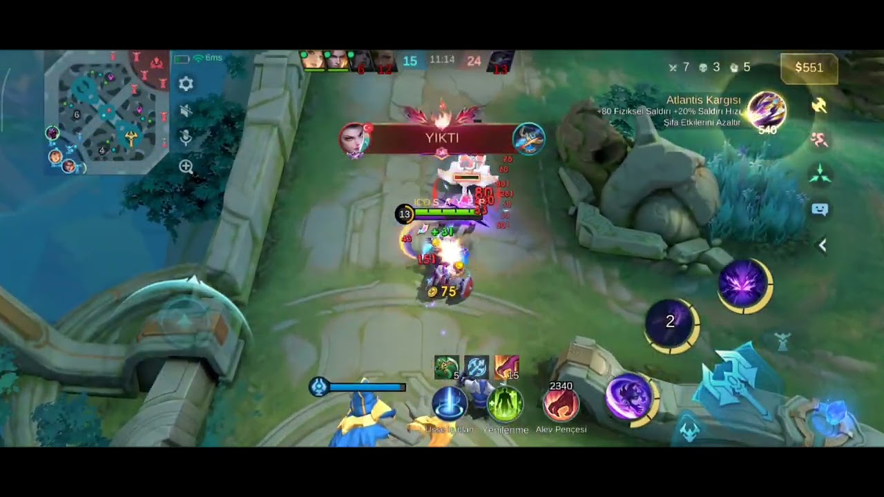 RAKİBE E SPORCU GELDİ KAVGA GÜRÜLTÜ AMA YENDİM @MobileLegends5v5MOBA @RosaMlbb. 