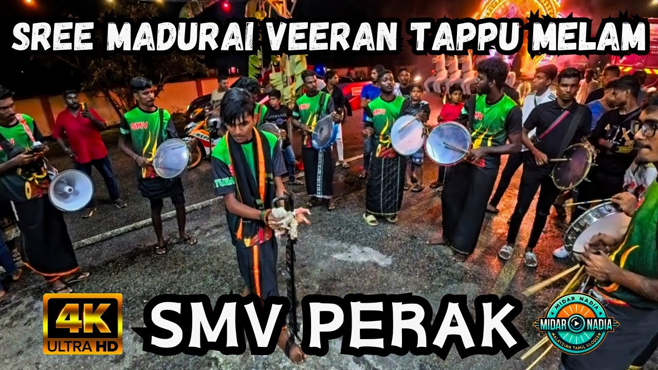 Sree Madurai Veeran Tappu Melam Perak (SMV) | Menglembu Raja Rajeswary Temple Thiruvizha 2025