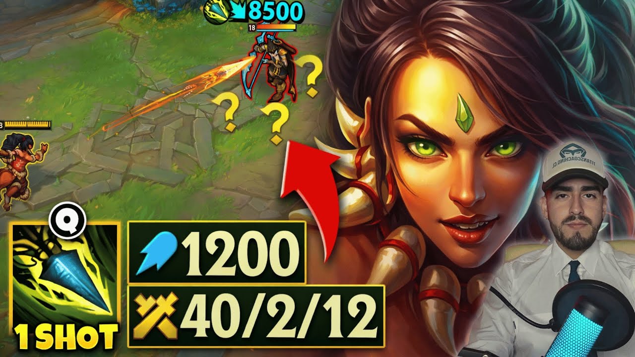 Gu&iacute;a de Nidalee Jungla para subir a CHALLENGER en la NUEVA TEMPORADA de League of Legends