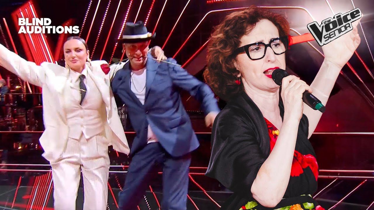 Annamaria con “Mambo Italiano” di Dean Martin fa ballare tutti | The Voice Senior Blind Auditions