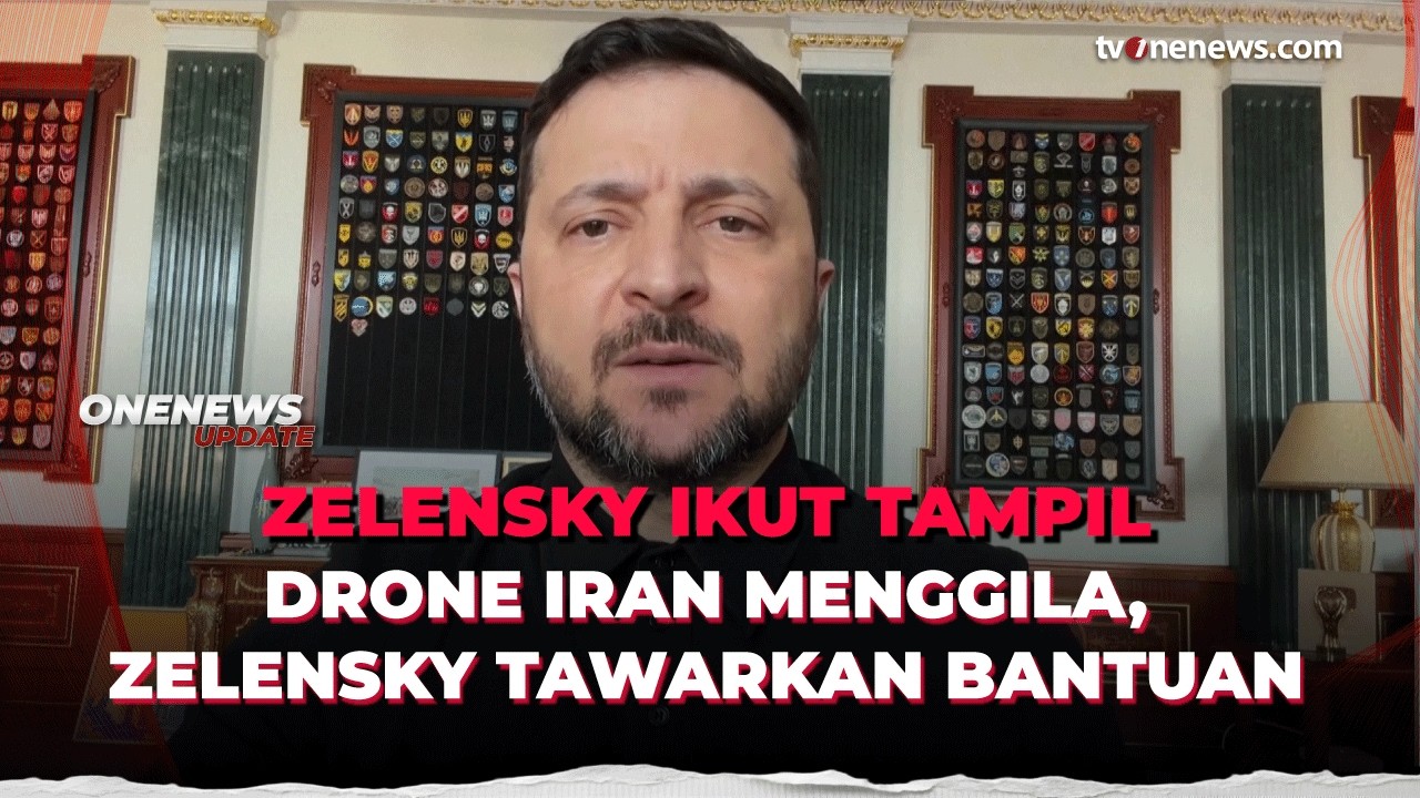 Berpengalaman Hadapi Drone Shahed, Ukraina Tawarkan Bantuan ke Negara Teluk | OneNews Update