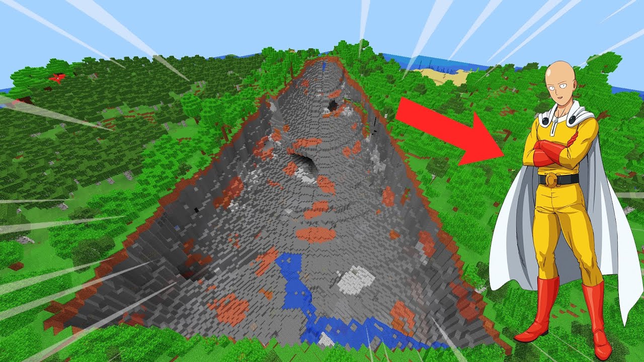 Minecraft Saitama mod! (one punch man)