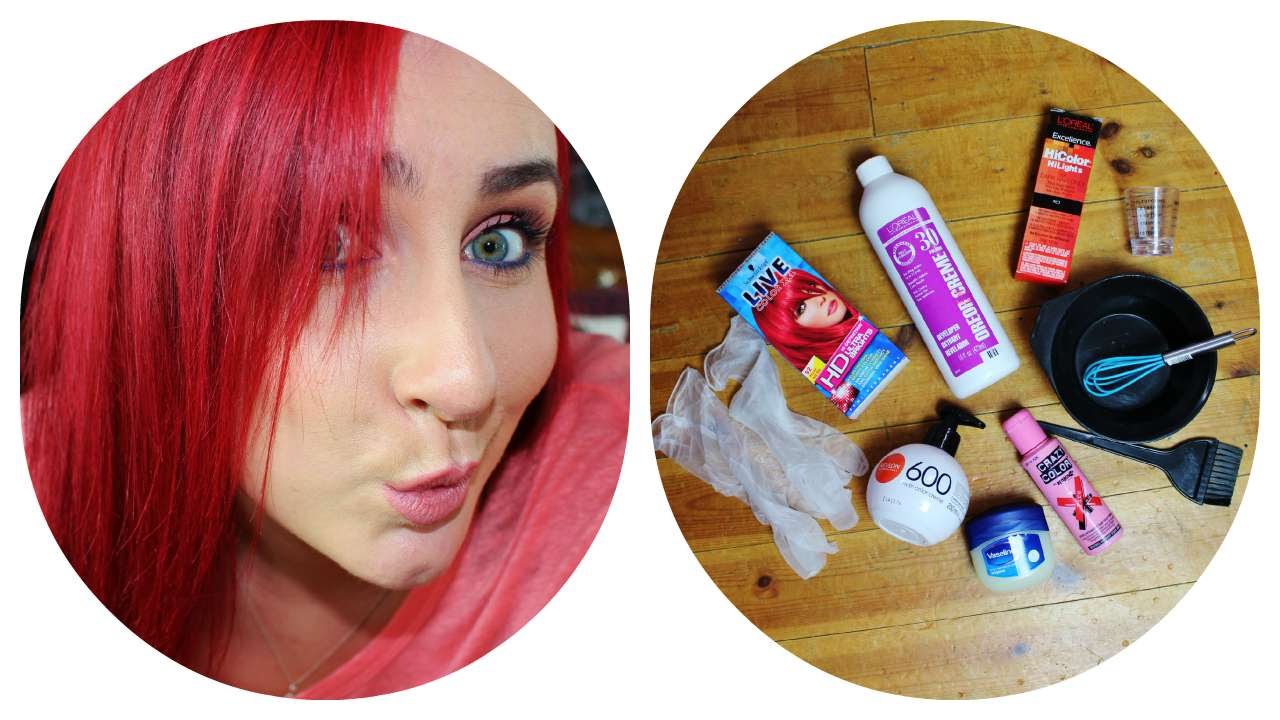 Red Hair ✦  Dying & Maintenance Routine