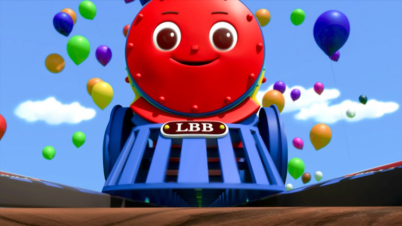 Choo-Choo! The Colorful Balloon Express Through Town | Fun Baby Songs | Classic Baby Songs
