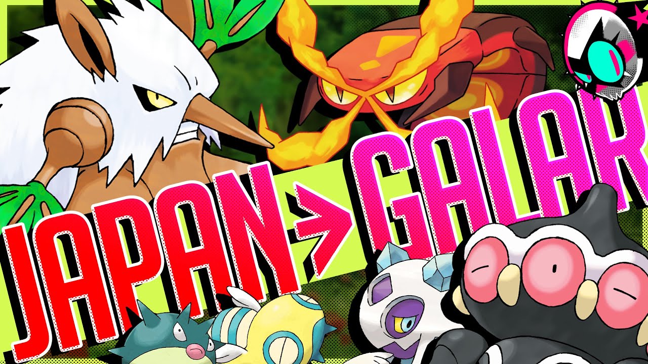 EXTREMELY Japanese Pokemon in the Galar Region! ...Why?  | Gnoggin