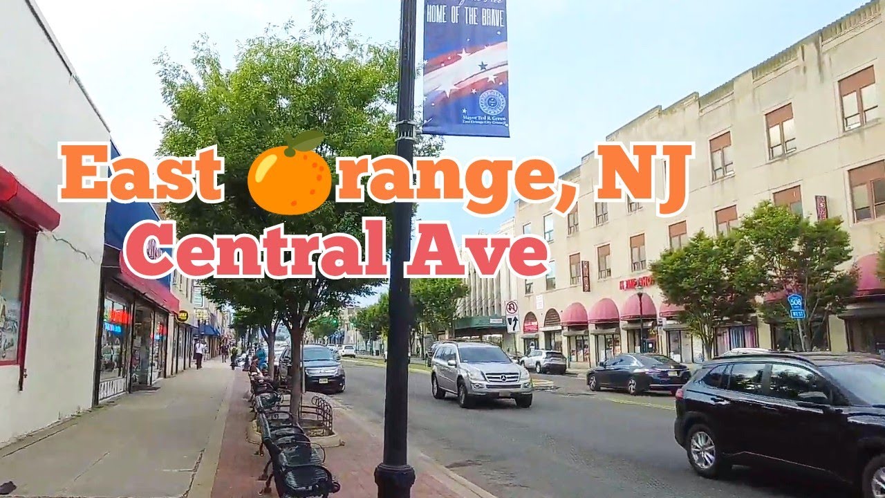 Walking on Central Avenue in East Orange, New Jersey, USA | Oak St to Oakwood Ave