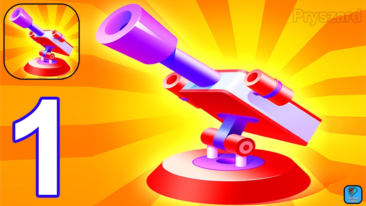 Merge Shooting Tower - Gameplay Walkthrough Part 1 Tutorial Levels 1-10 Merge Defense (Android, iOS)