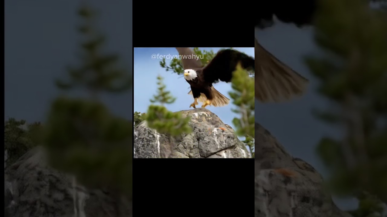 Hungry Eagle #shorts #viralvideo vital #eagles #aianimals