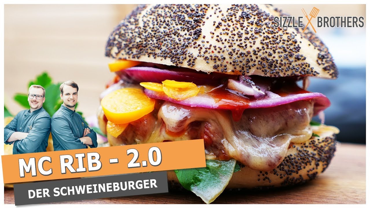 ❌ McRib 2.0 - Der geräucherte Schweine Burger ❌