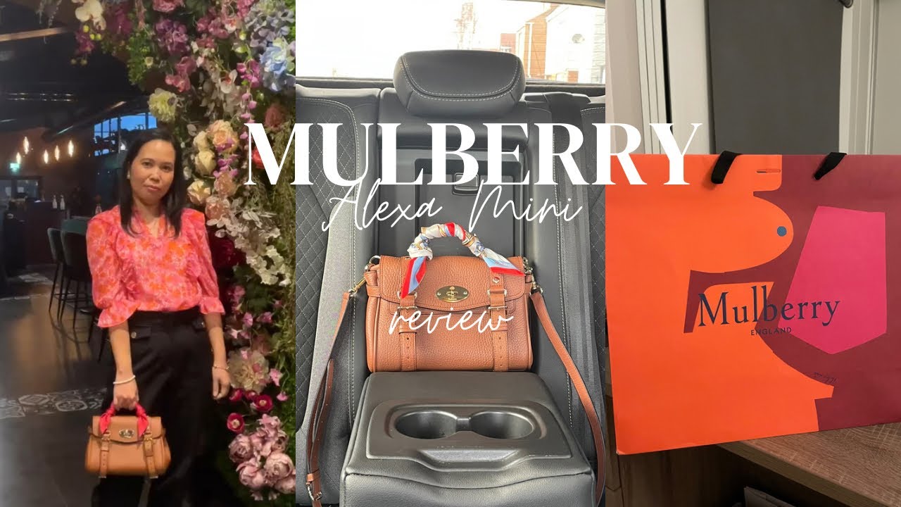 Mulberry Alexa Mini Bag Review / What Fits in the Alexa Mini.