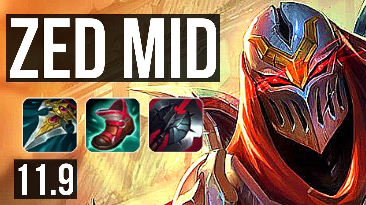 ZED vs VLADIMIR (MID) | 7/1/2, 400+ games, Godlike | EUW Master | v11.9