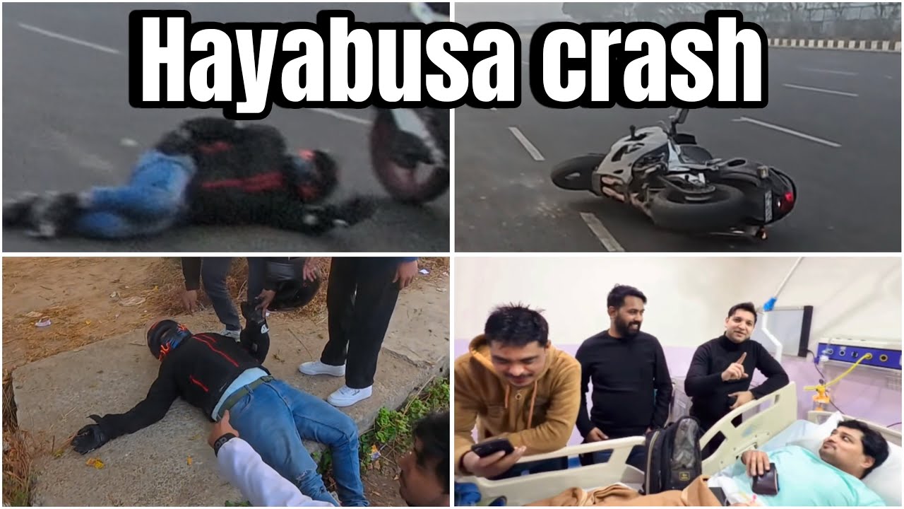 &ldquo;Sunday Ride Turns Tragic 😢 | Hayabusa Crash Caught on Camera 