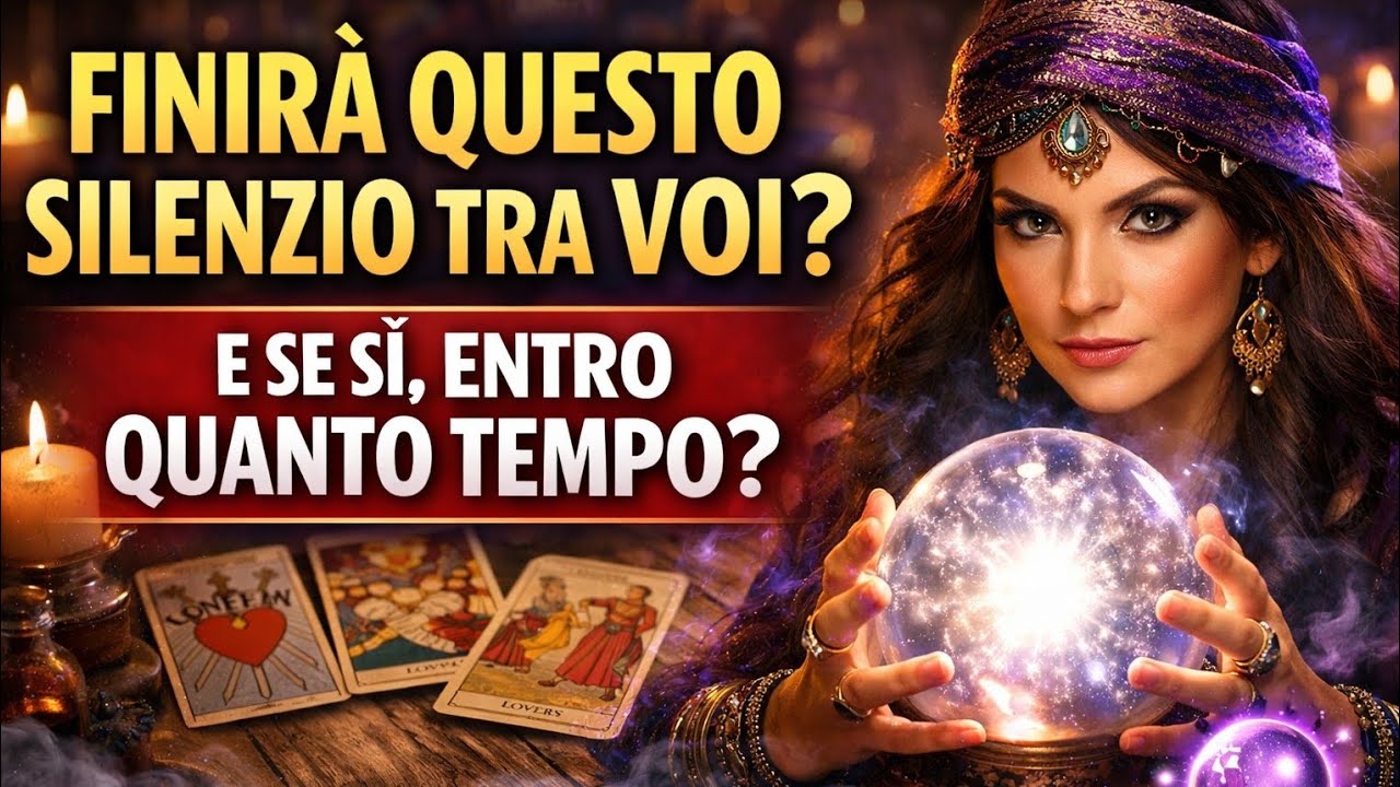 FINIRÀ QUESTO SILENZIO TRA VOI?E SE SÌ, ENTRO QUANTO TEMPO? ⏰ #tarot 