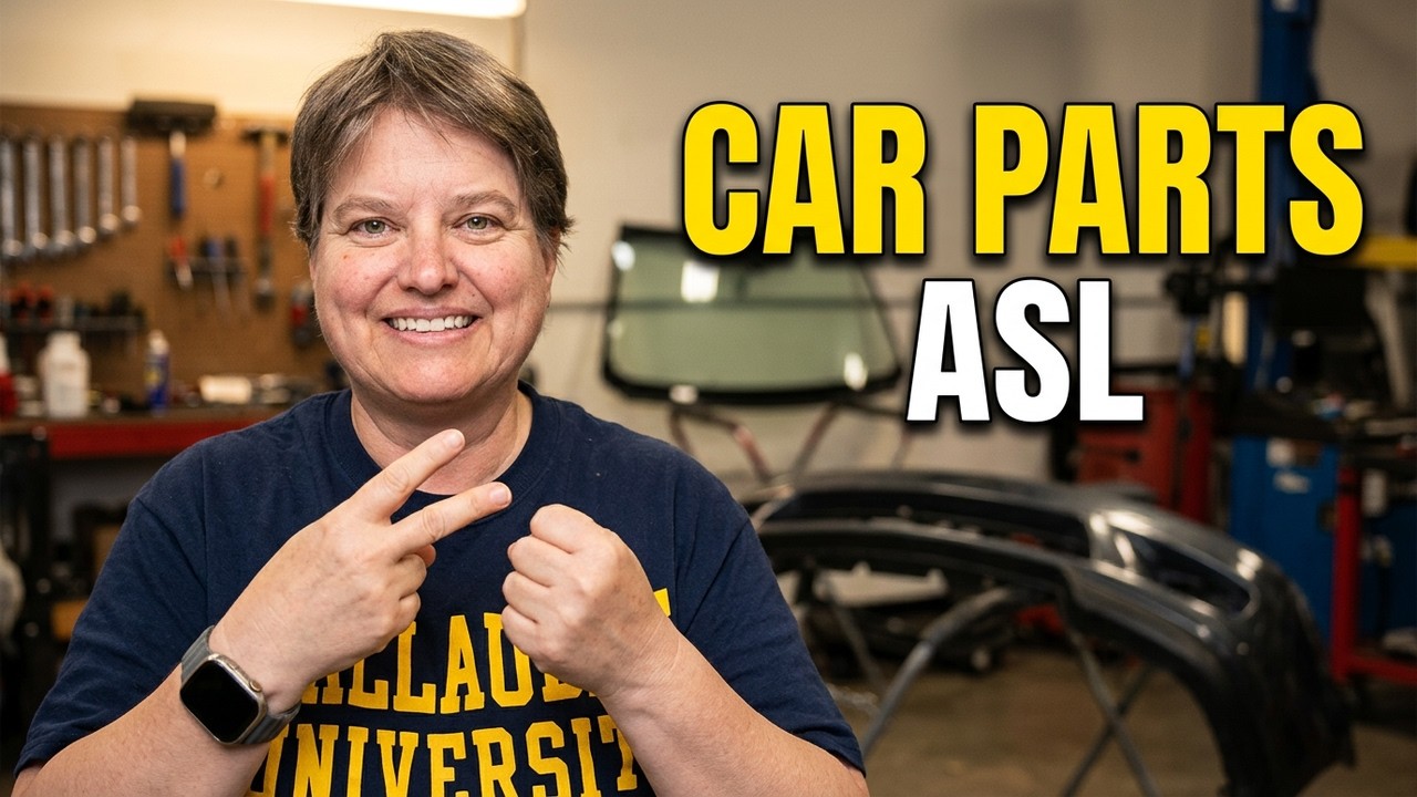 Learn Car Parts in Sign Language Fast!