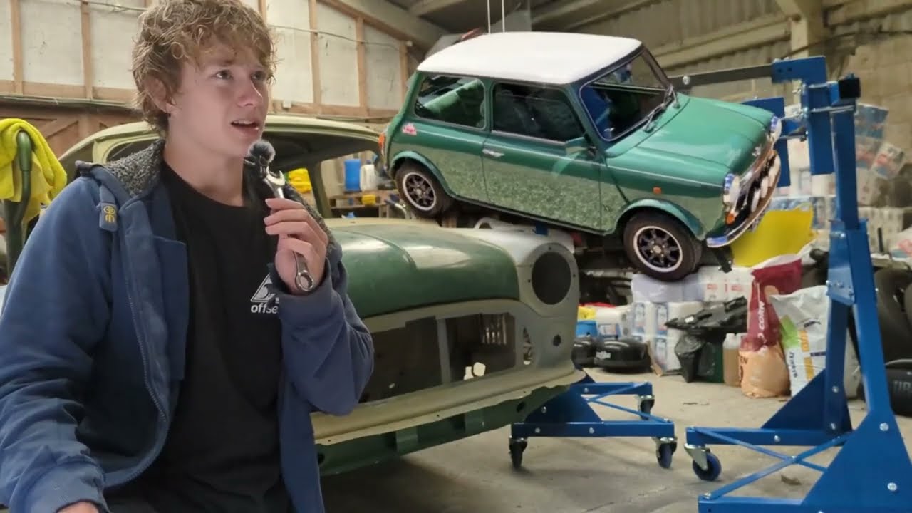 mini project the chassis preperation