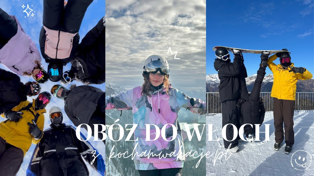 🇮🇹🍕OBÓZ DO WŁOCH Madonna di Campiglio z kochamwakacje.pl