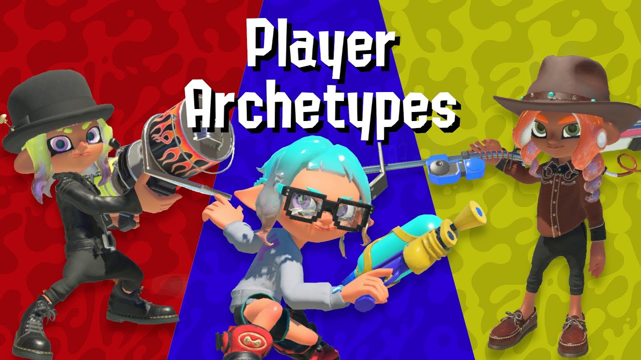 The Three Archetypes Behind Every Splatoon Player