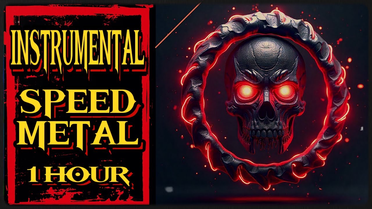 Speed Metal Instrumental | Metal Instrumental No Vocal | 60 Minutes Of Speed Metal Music